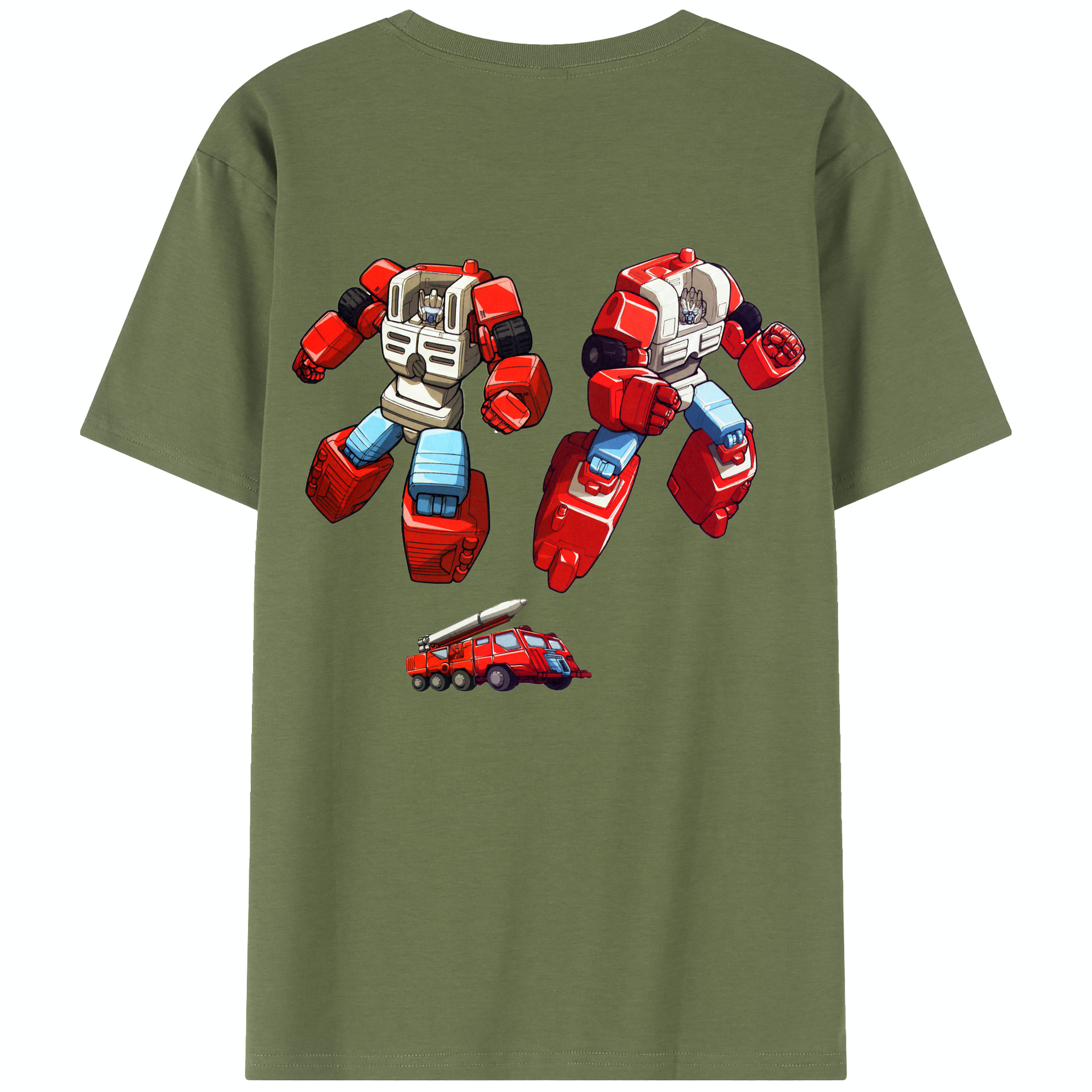（画像用）  綿100％半袖Tシャツ（背面プリント）